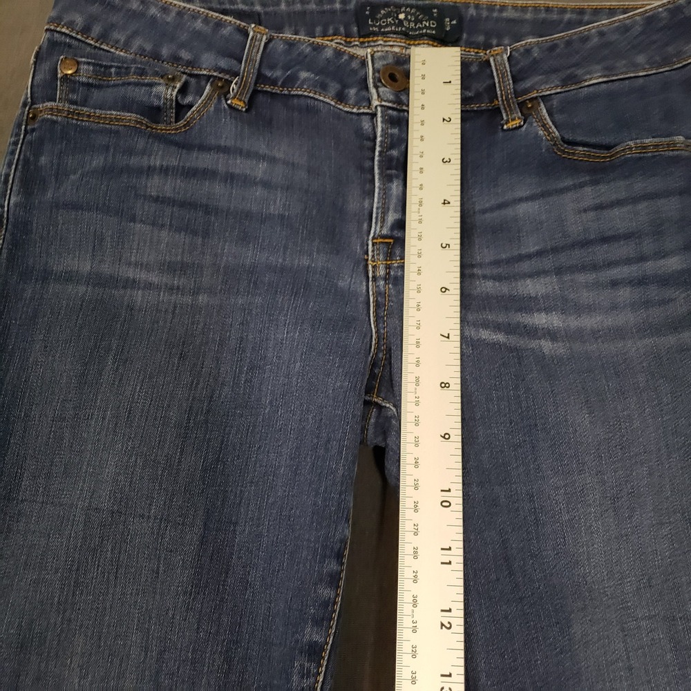 Lucky Brand Lolita Skinny Jeans Womens 28/6 Blue Medium Wash Mid Rise Stretch - Picture 9 of 11